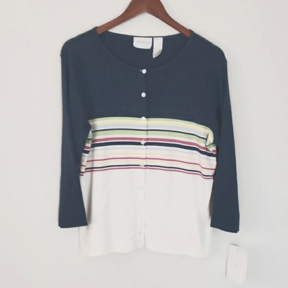 Cotton Cardigan Petite Liz & Co
